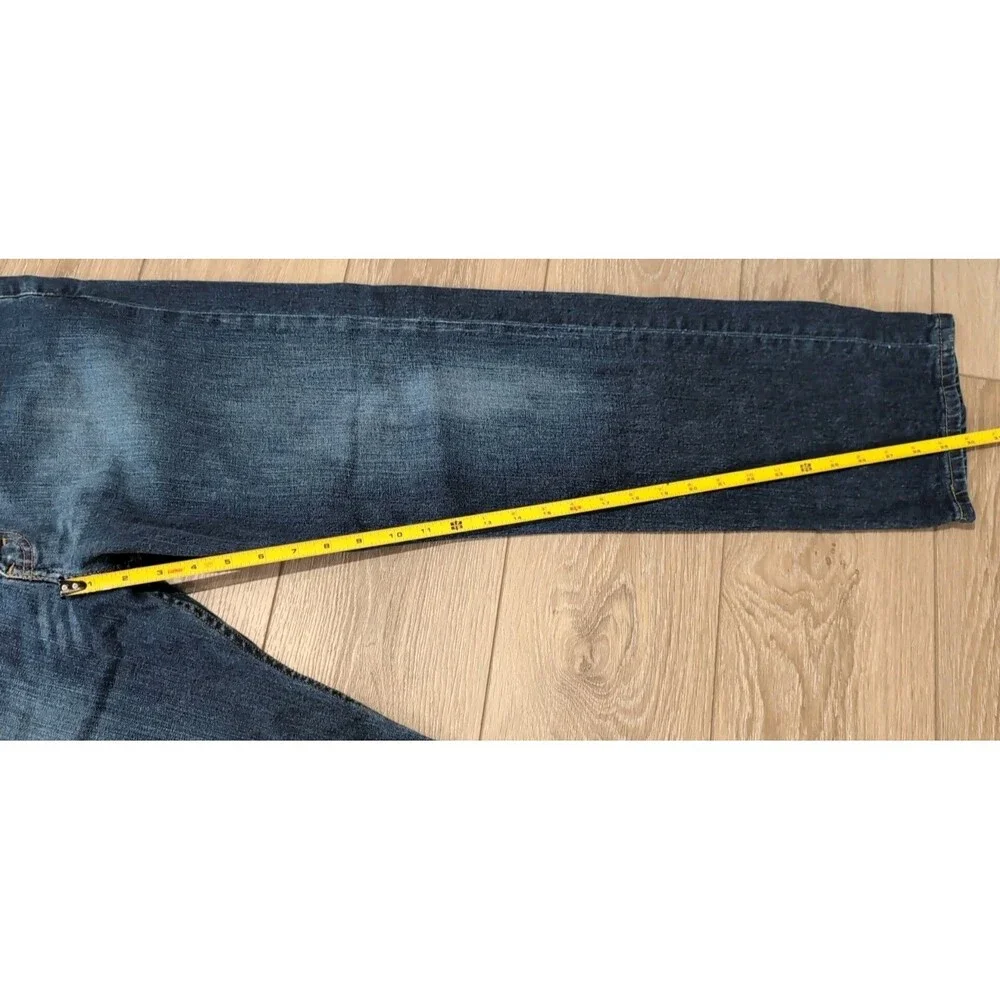 LEVI'S 505 MENS DENIM BLUE JEANS SIZE 36X30 STRAIGHT REGULAR FIT MEDIUM WASH EUC